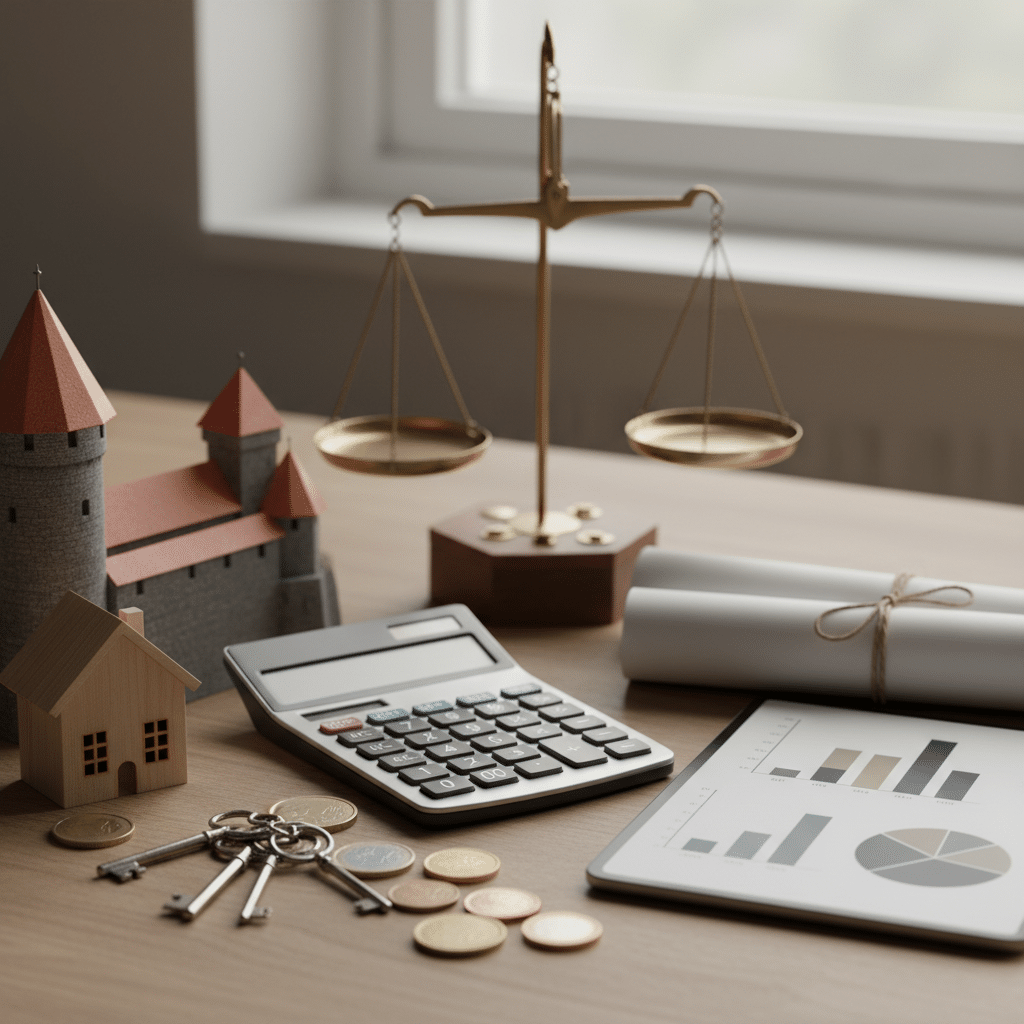 Steuern und Finanzen bei Immobilien verstehen und optimieren: Spekulationsfrist, Erbschaftssteuer, Abschreibungen, Nebenkosten