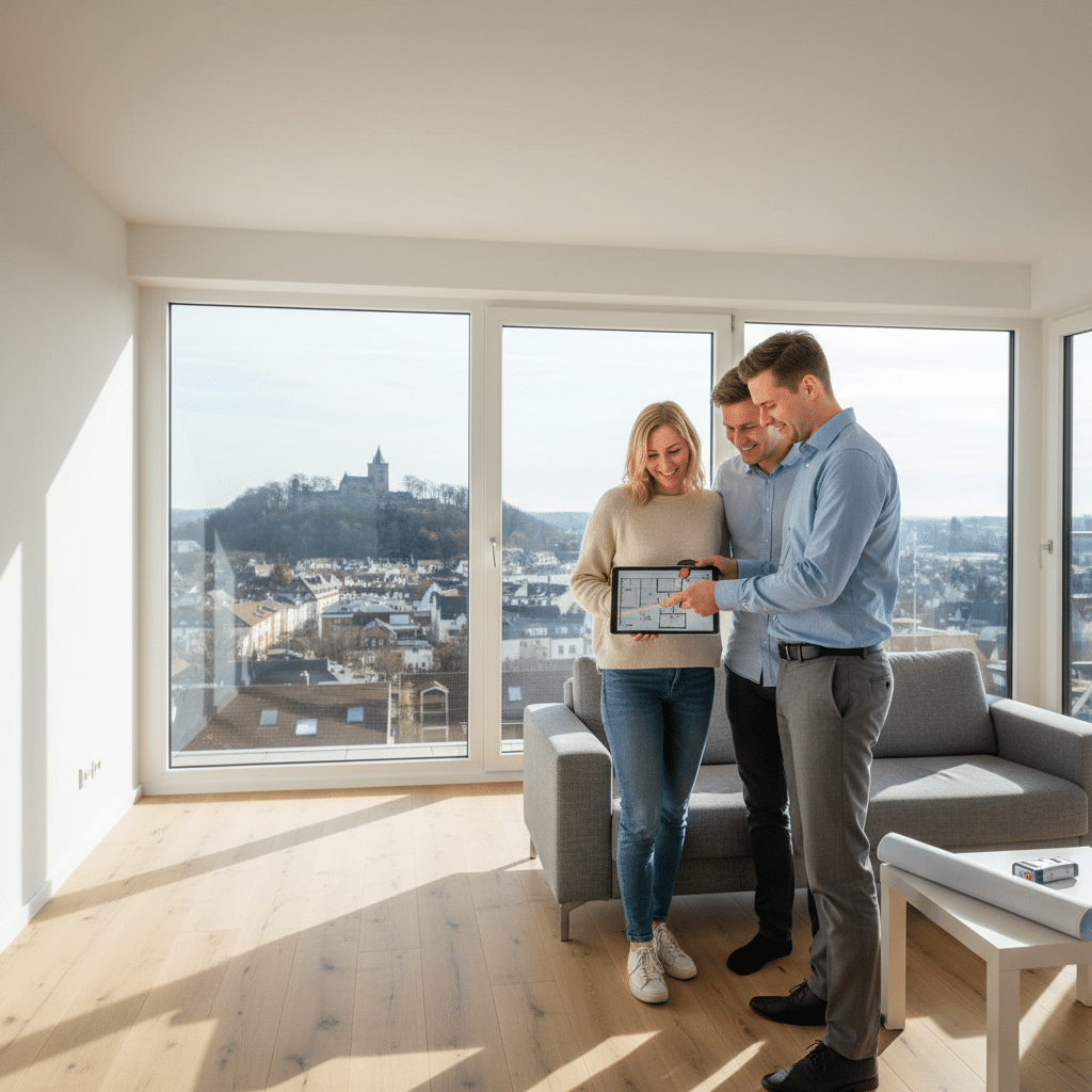Makleralltag in Ostwestfalen-Lippe: So läuft die Immobilienbesichtigung mit MK Immobilien OWL