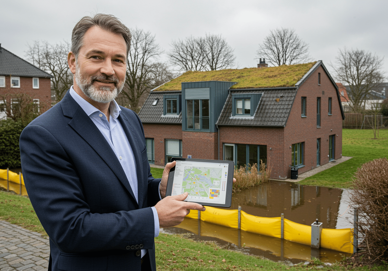 Klimarisiken und Immobilienwert: Auswirkungen, Bewertung und Schutzstrategien