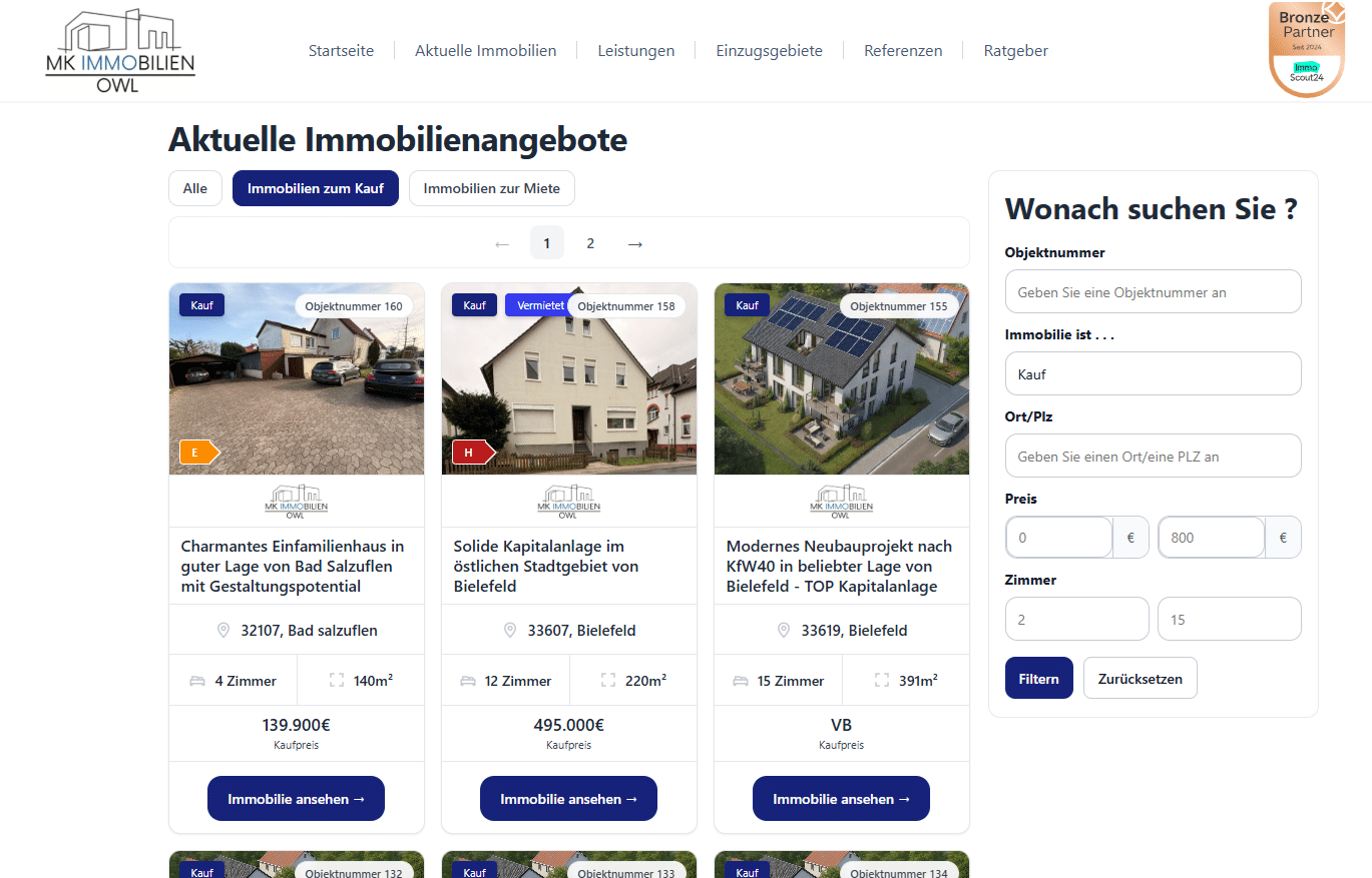 Immobilien zum Kauf — Finden Sie hochwertige Immobilien zum Kauf, von Eigentumswohnungen über Einfamilienhäuser bis hin zu