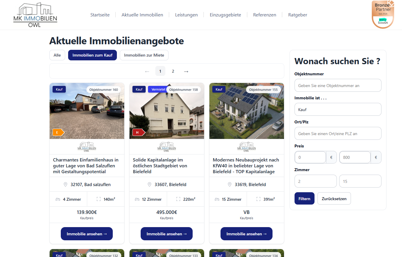 Immobilien zum Kauf — Finden Sie hochwertige Immobilien zum Kauf, von Eigentumswohnungen über Einfamilienhäuser bis hin zu