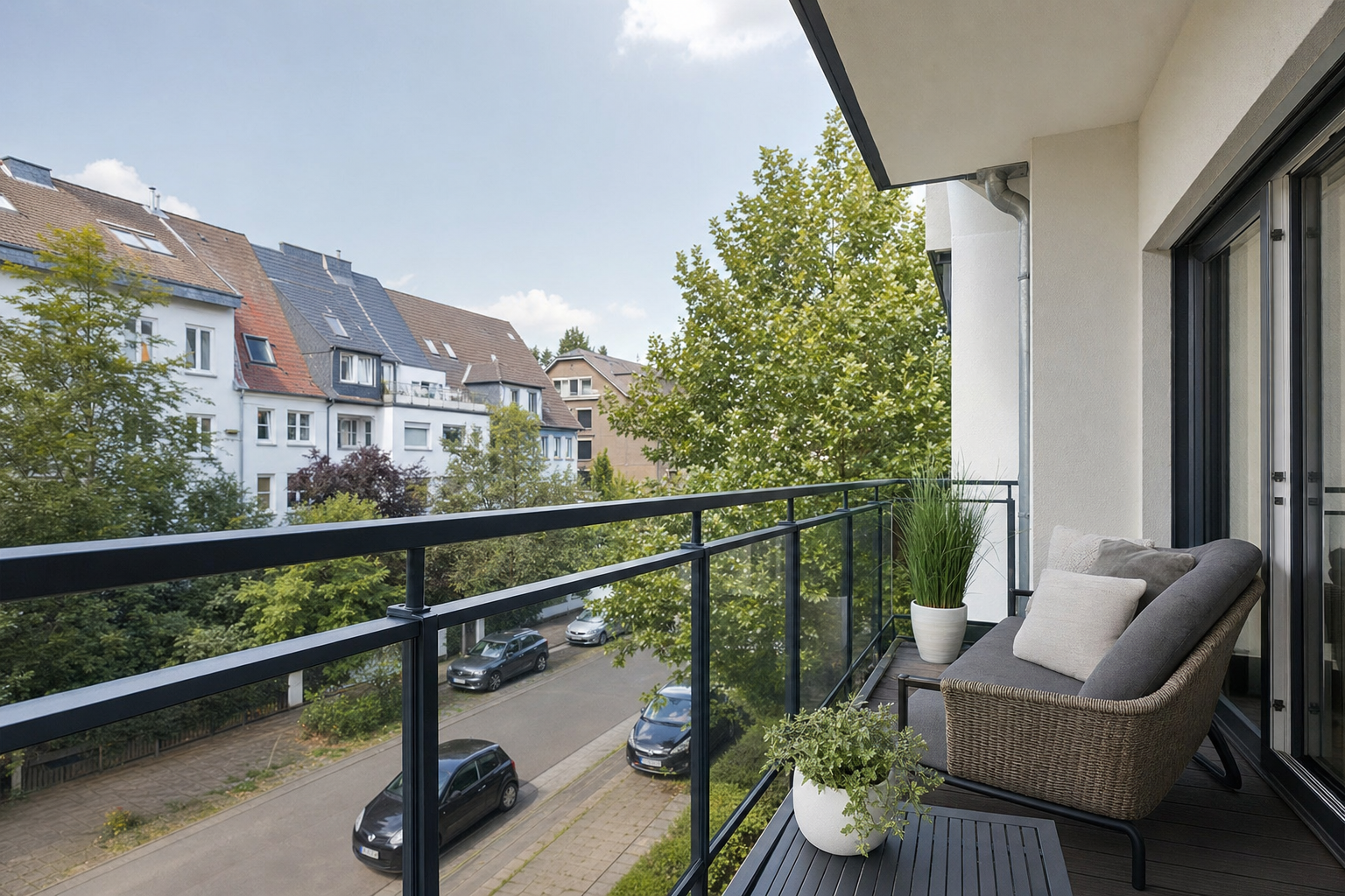 Modernisierte Eigentumswohnung mit Balkon in einem ruhigen Bielefelder Wohnviertel